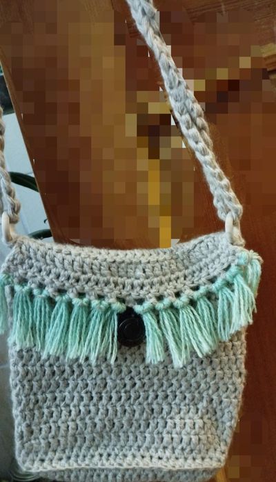 Вязанные сумки , ручной работы