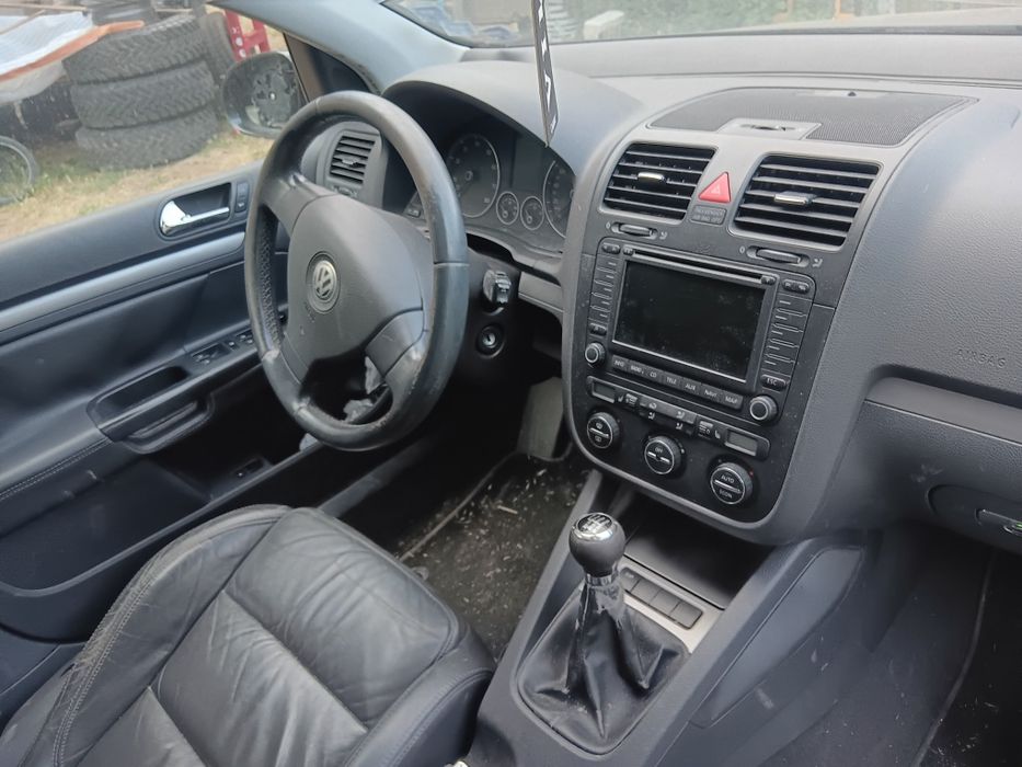 Vw golf 5 volkswagen Golf V на части черен 2.0 fsi 150кс 4motion кожа