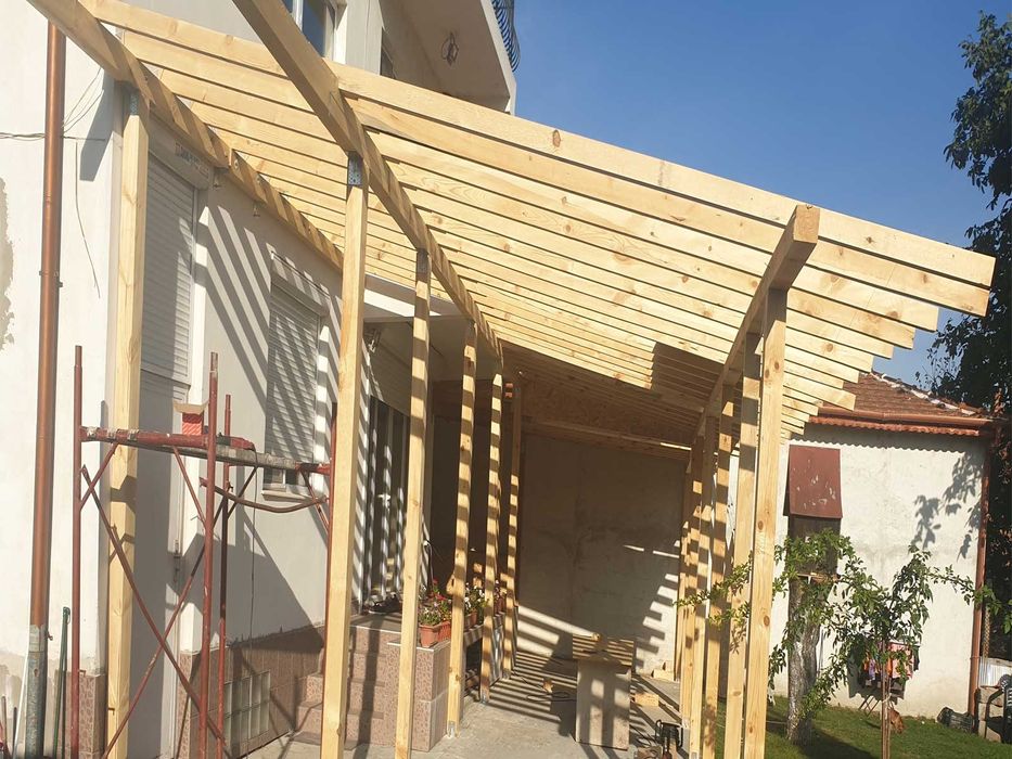 Направа на навеси