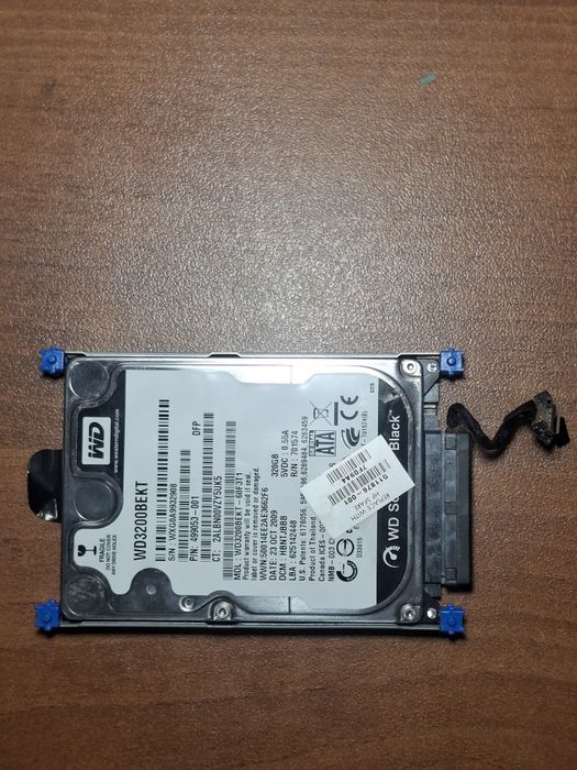 Жёсткий диск 2.5" WD Black 320GB (SATA)