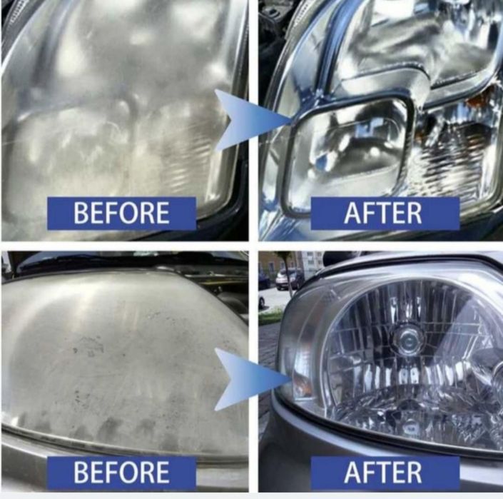 Комплект за химическо полиране на фарове с 800мл. UV полимер