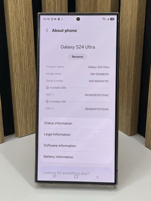 Samsung S24 Ultra 256Gb 12Gb ram Garantie / Factura #59031
