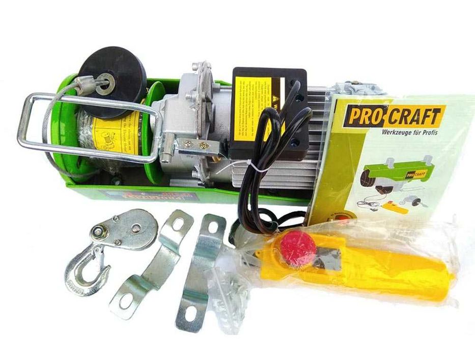 Телфер / Подемник електрически PROCRAFT TP500, 1020W, 250/500 кг.