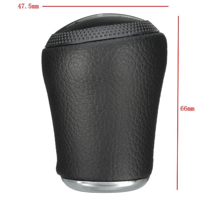 Топка за скоростен лост A4 B5 A6 A8 кожена Високо качество 5 скорост