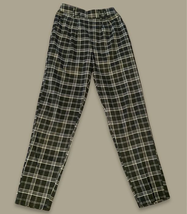 Штаны клетчатые женские