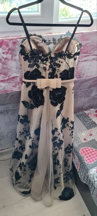 Официална дълга рокля + подарък чанта