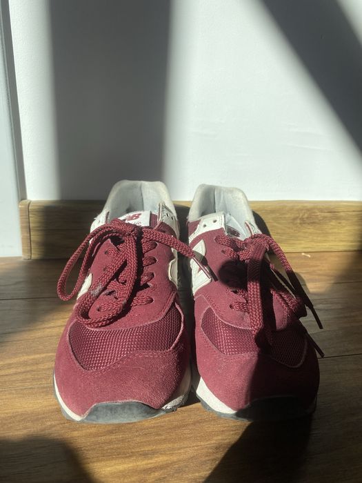 New balance 574 бордо