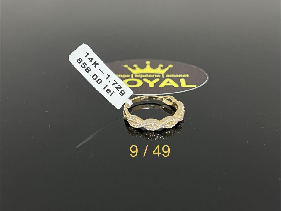 Bijuteria Royal CB : Inel dama aur 14k 1,72 grame