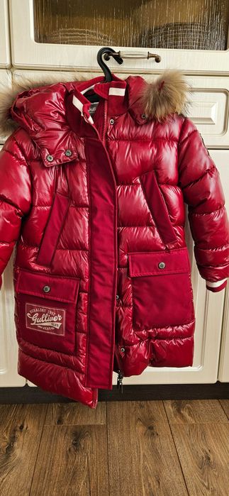 Пуховик Gulliver для девочки р.128