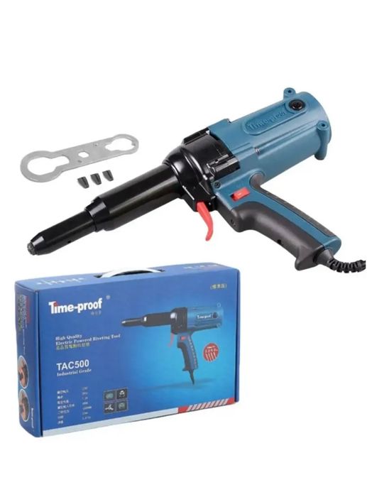 Электрический заклёпальник ТАС500 клепальник TAC500 электроклепальник