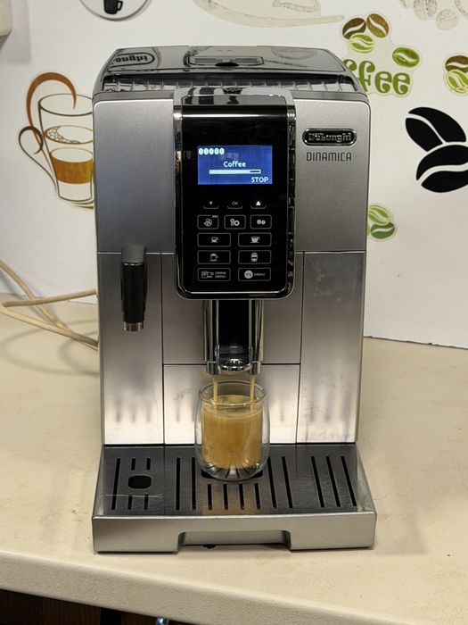 Кафемашина кафе автомат delonghi dinamica с гаранция