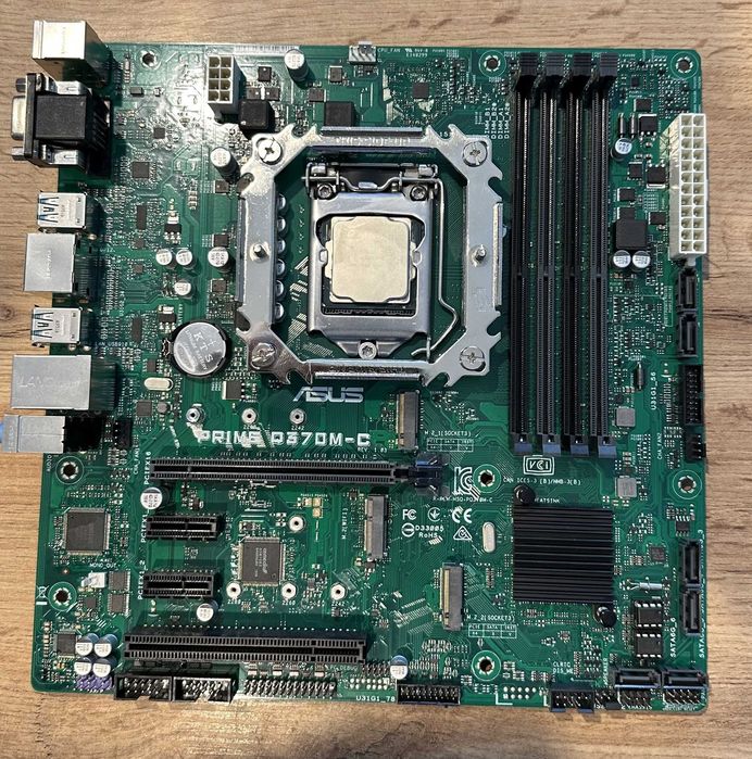 Kit CPU Intel i7-8700 + ASUS PRIME Q370M-C + Cooler (LGA1151 v2)