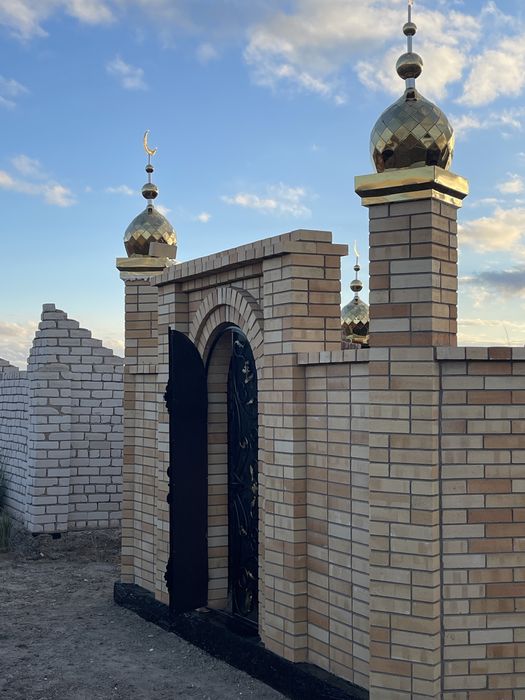 Мазар Зират Памятники Айшыки Кирпич Полумесяцы