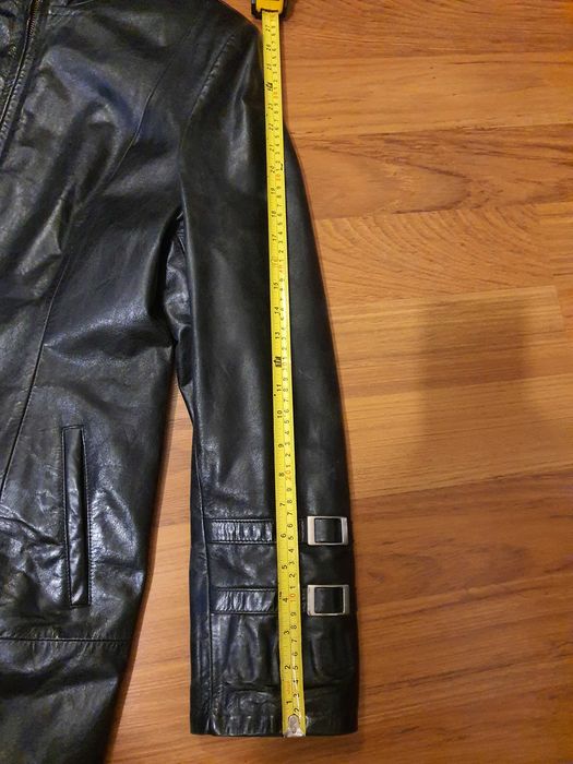 Продавам ново дълго кожено яке от естествена кожа