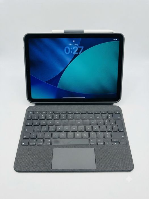 iPad 10th Generation (10-то поколение) – 64GB, Wi-Fi + Logitech Combo Keyboard