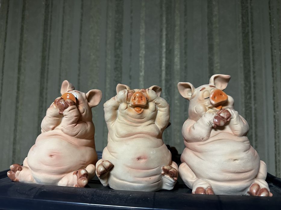 копилка, набор чашек кофе кафе, сувениры новогодние,