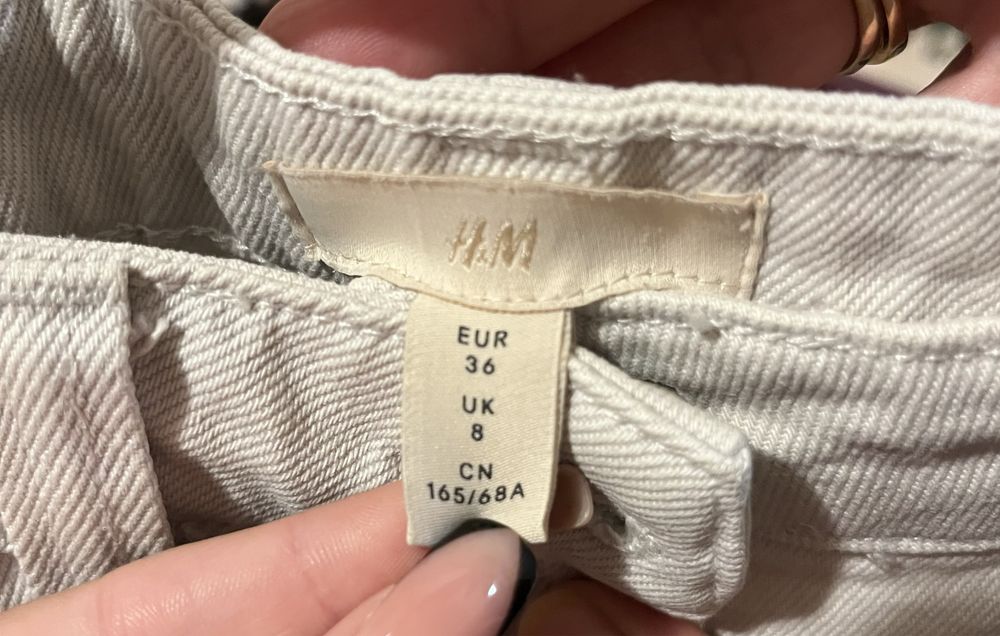 Карго широки дънки S размер H&M
