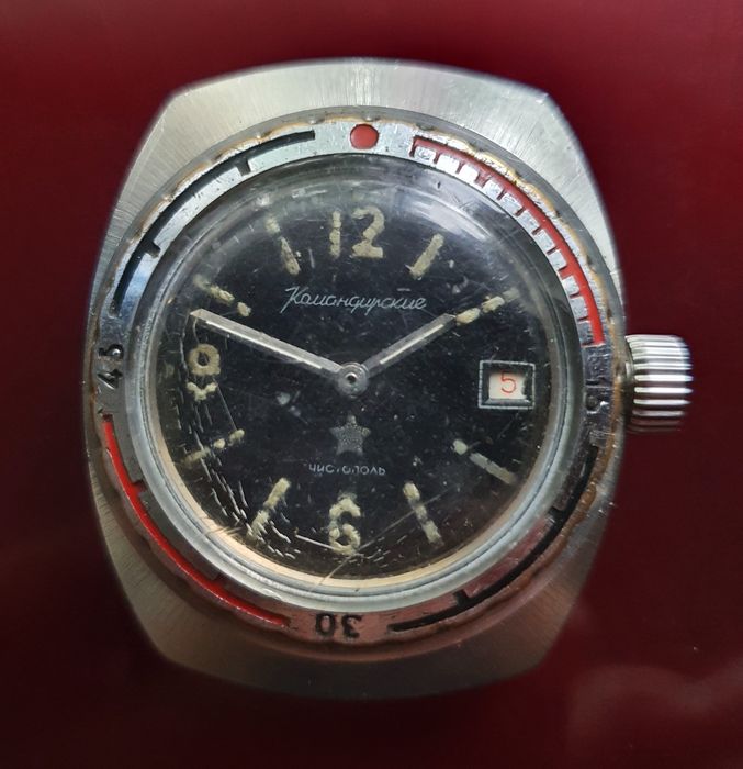 Часы Амфибия командирскиее