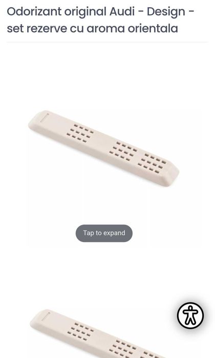 Odorizant Auto Audi original/Spray curățare ecran tactil