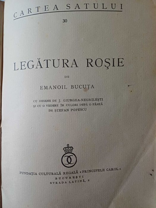 Cărți interbelice=vechi L.Franceză și românești