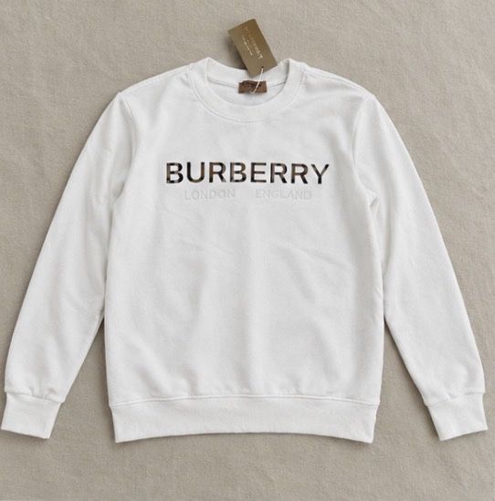 Bluza Burberry albă, mărimea S