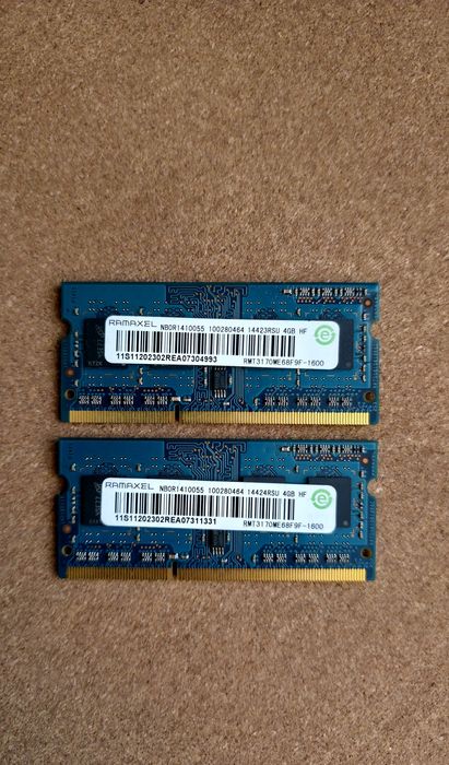 Memorie RAM Desktop (Kit 16GB) și Laptop (4GB) DDR3L 1600MHz – Testate