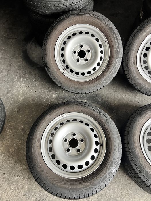 Roti Vw Transporter T5 ,T6 + anvel vara ca NOI Continental 205/65/16 C