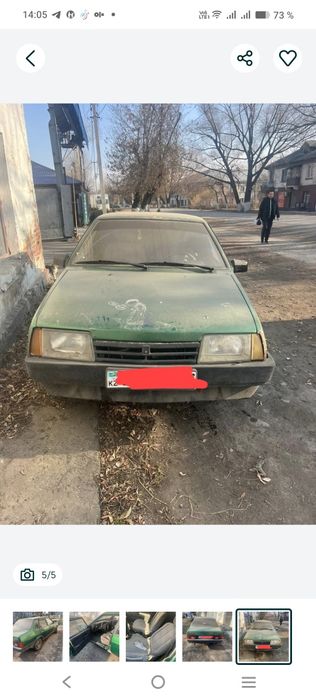 В полный разбор автомобиль Ваз 21099