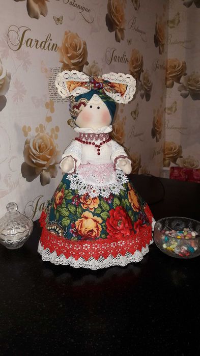 Солоха на чайник кукла грелка на чайник