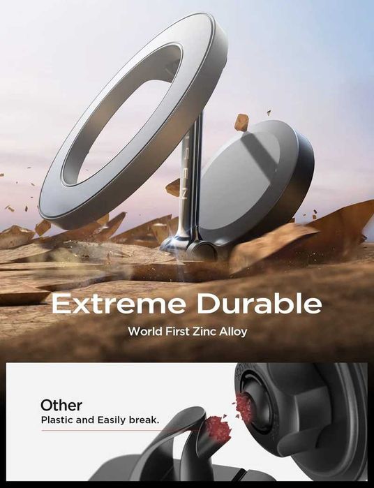 Suport magnetic LISEN pentru telefon cu rotație la 360°