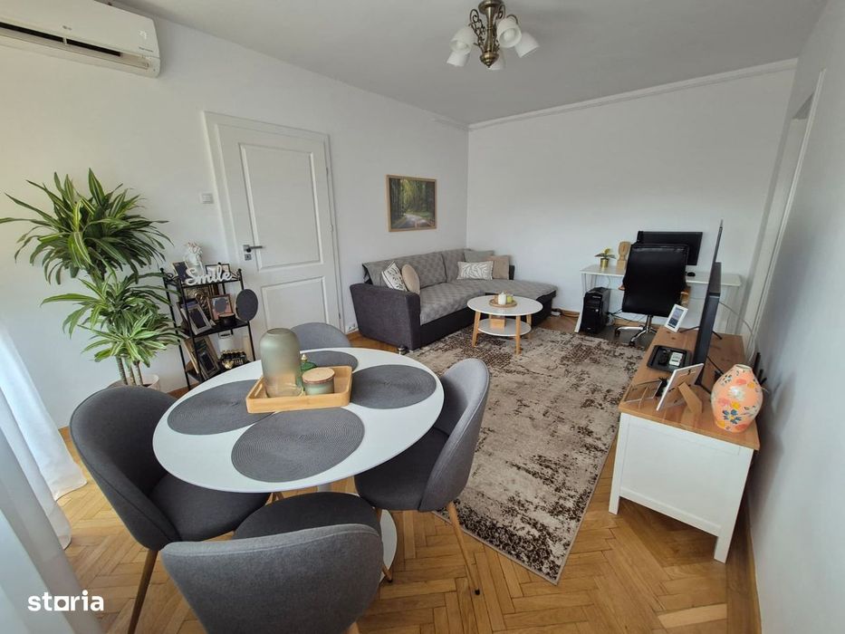 Apartament 2 Camere-Ion Mihalache-1 Mai-Renovat+Utilat+Mobilat-59Mp