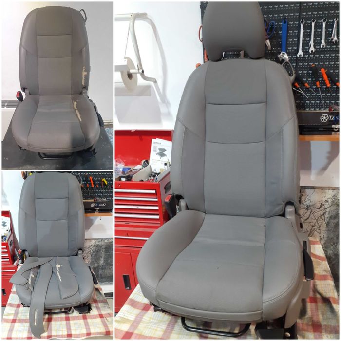 Reparatie tapiteria auto prin inlocuire material