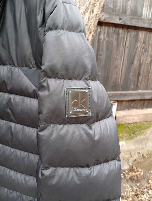 CK Calvin Klein Down & Feather geaca puf real masura M - 100% original