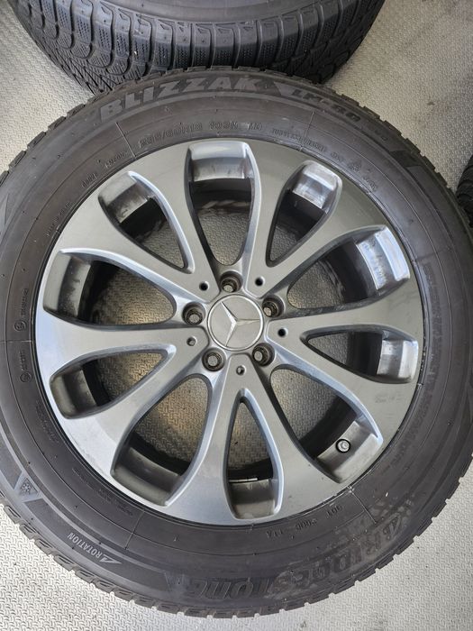 Jante originale Mercedes GLC r18 cu cauciucuri de iarna