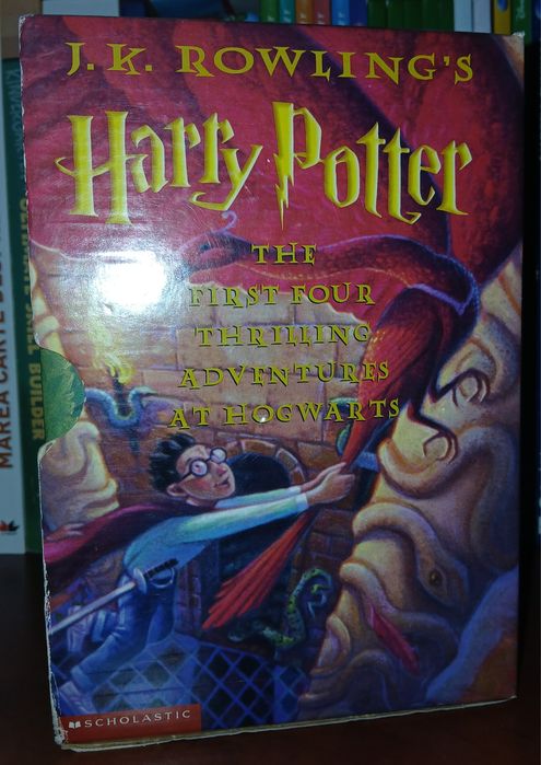 Box set colecția Harry Potter în englezã