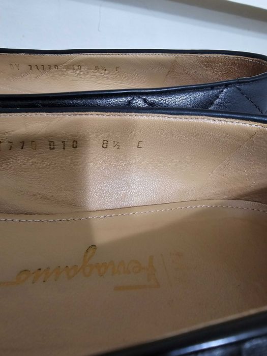 Balerini Salvatore Ferragamo – Piele Matlasată Neagră