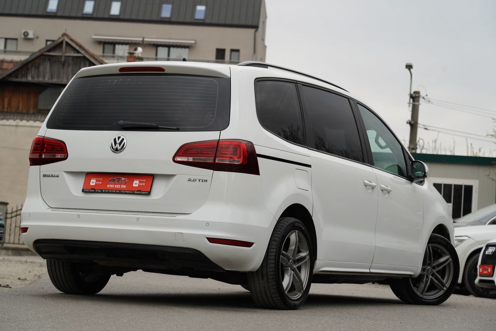 Volkswagen Sharan Highline 7Loc 2016 2.0Diesel 150cp Euro 6 Automat / 1 An Garantie Motor Cutie complet / Numere rosii / Rate / Transport la domiciliu