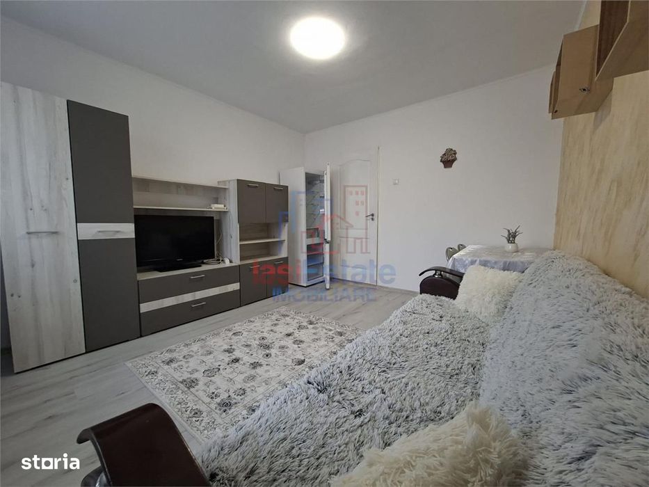 Garsoniera de inchiriat Pacurari, cheltuiteli mici, renovata