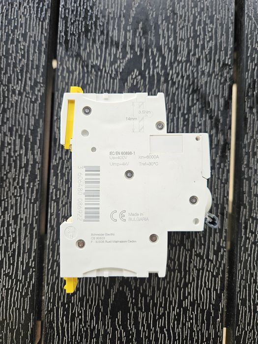 Siguranta automata / Disjunctor Schneider Electric 40A 2P Acti9 C