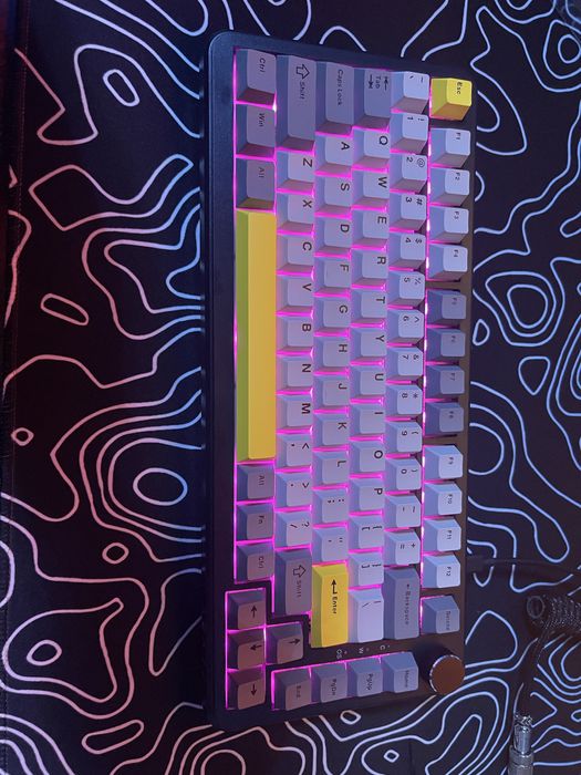 Новая Магнитная игровая клавиатура Ajazz ak820 max He