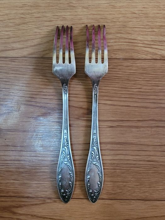 Вилки мельхиоровые МНЦ (2шт)
