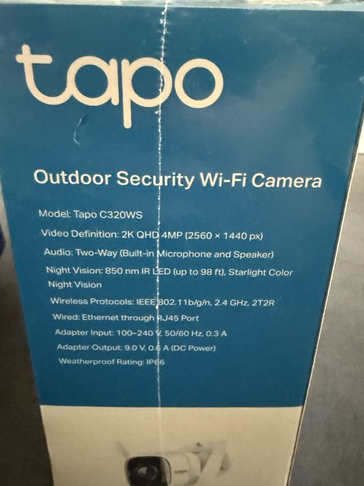 Camera supraveghere Tapo wifi NOUA