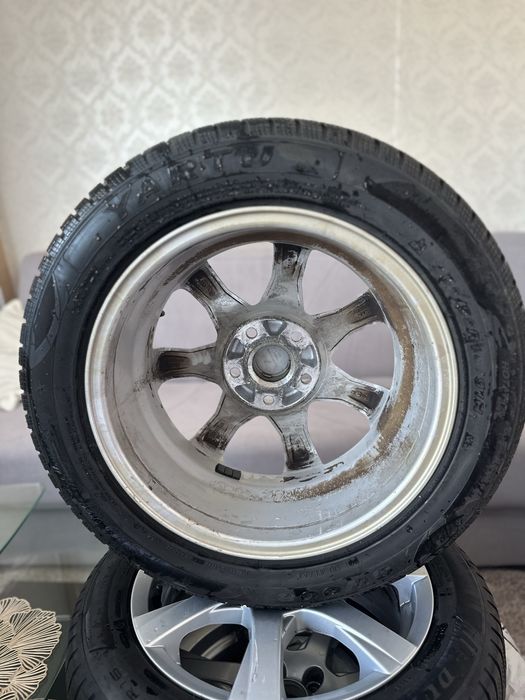 Set jante 5X112 Cauciucuricuri 205/55  R16  iarnă Dot 2024
