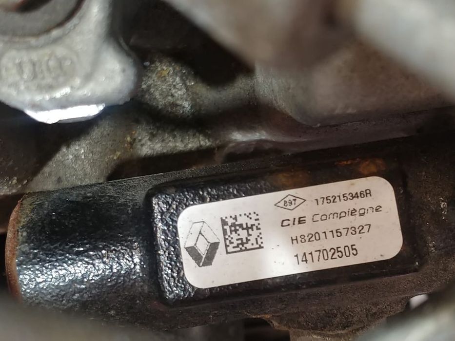 rampa injectoare 1.5 dci renault clio 4 captur dacia dokker duster h8201157327  175215346r