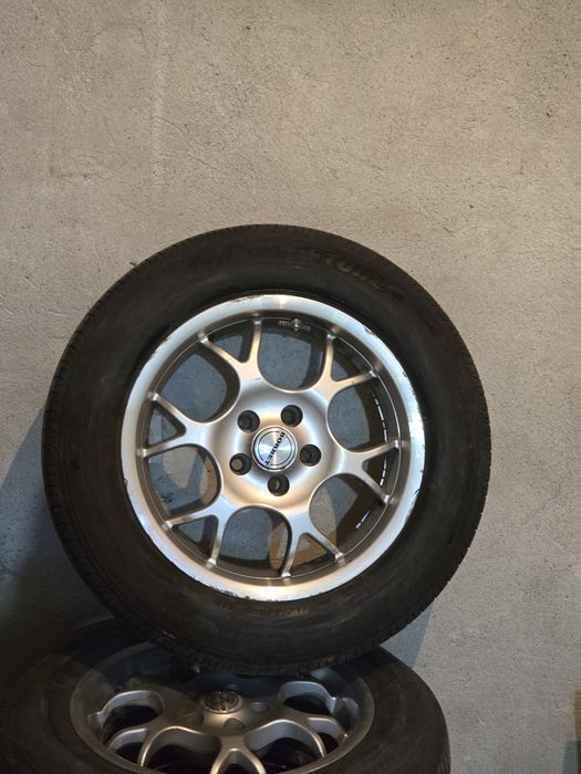 Джанти Borbet с гуми Bridgestone 195/65/15  5х100