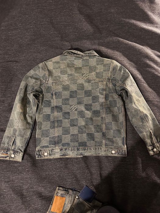 Geaca + pantaloni blugi LV Louis Vuitton L