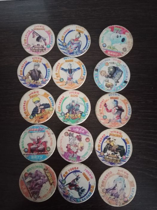 Фишки разных размеров