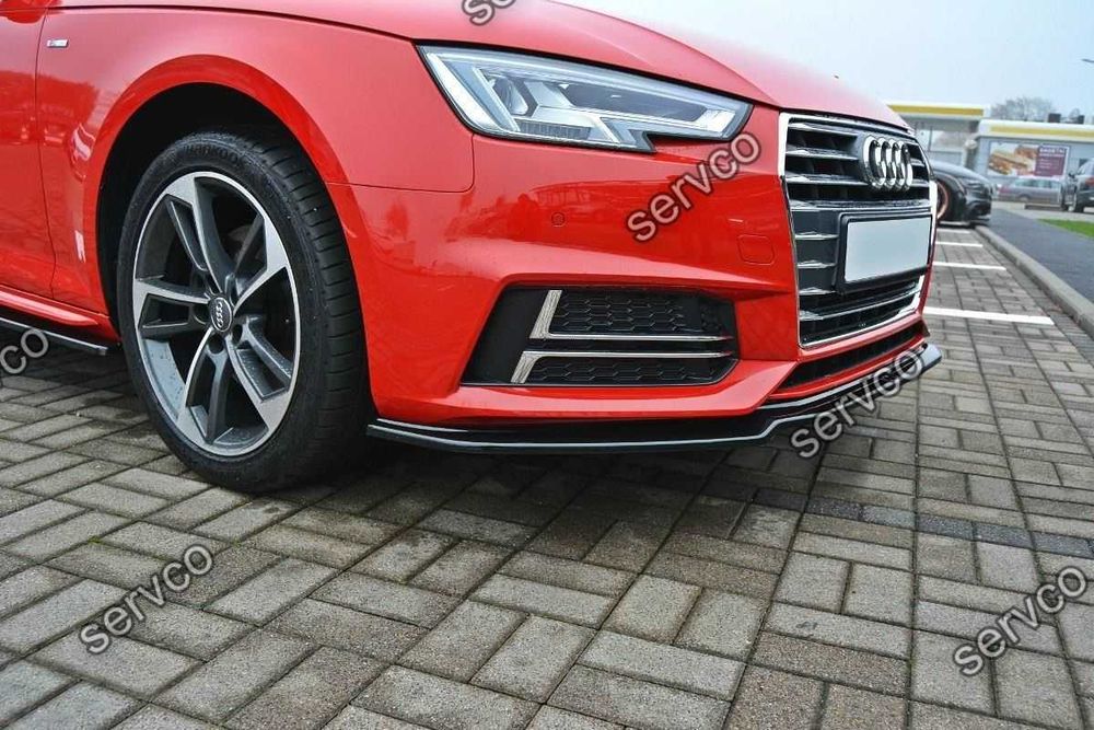 Prelungire bara fata Audi A4 B9 SLine S4 2015-2019 v1 - Maxton Design