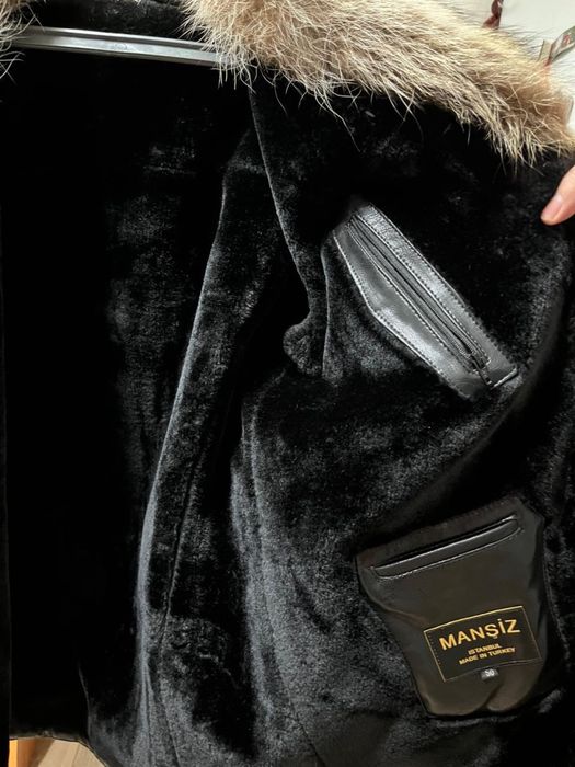 Куртка кожа теплая 50 размер