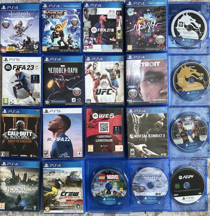 Игры на ps4 ps5 оригинальные